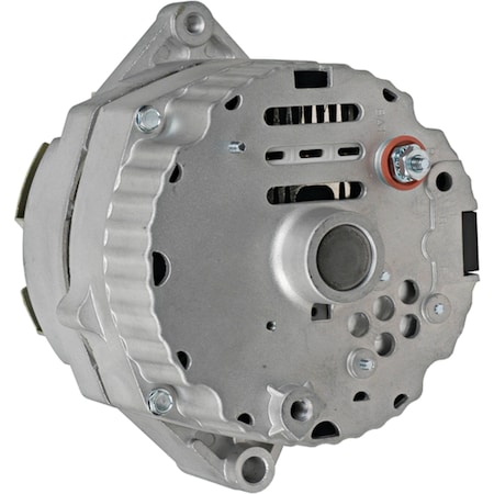 Db Electrical Alternator - Tractor 1 Wire 63 Amp 10Si W Tach Term Stud On Rear 3/8 Pulley 400-12165